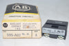 NEW Allen Bradley 595-A02 Auxiliary Contact