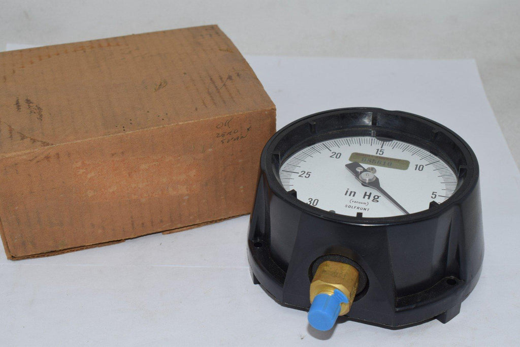 NEW Ametek US Pressure Gauge 085610 -30 to 0 4-1/2'' Pressure Gauge