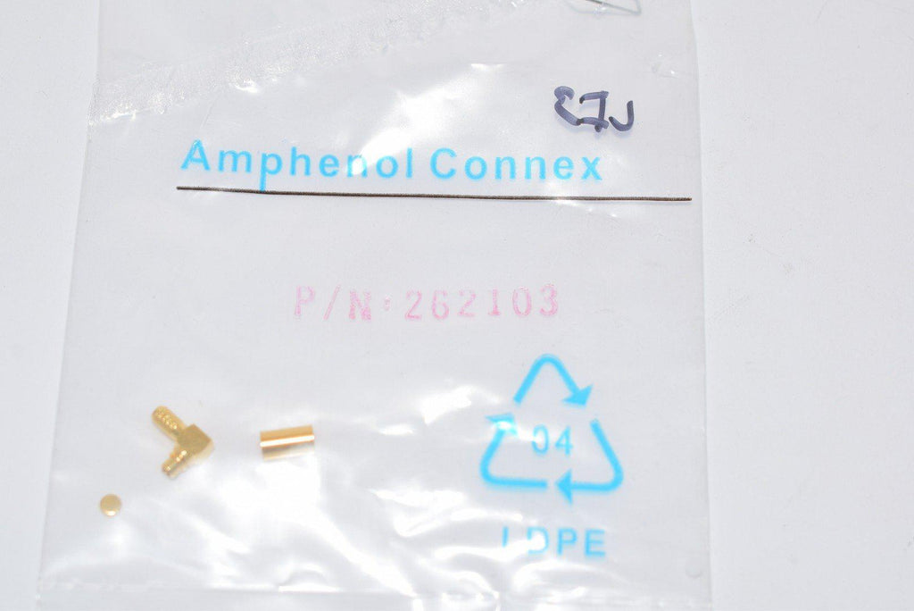 NEW Amphenol 262103 CONN MMCX PLUG R/A 50 OHM SOLDER