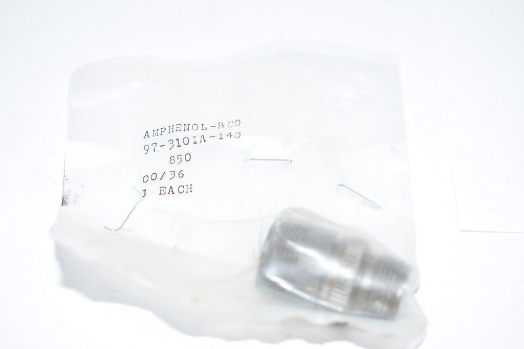 NEW Amphenol 97-3101A-14S Circular MIL Spec Connector Sz 14S Recept Shell In-Line