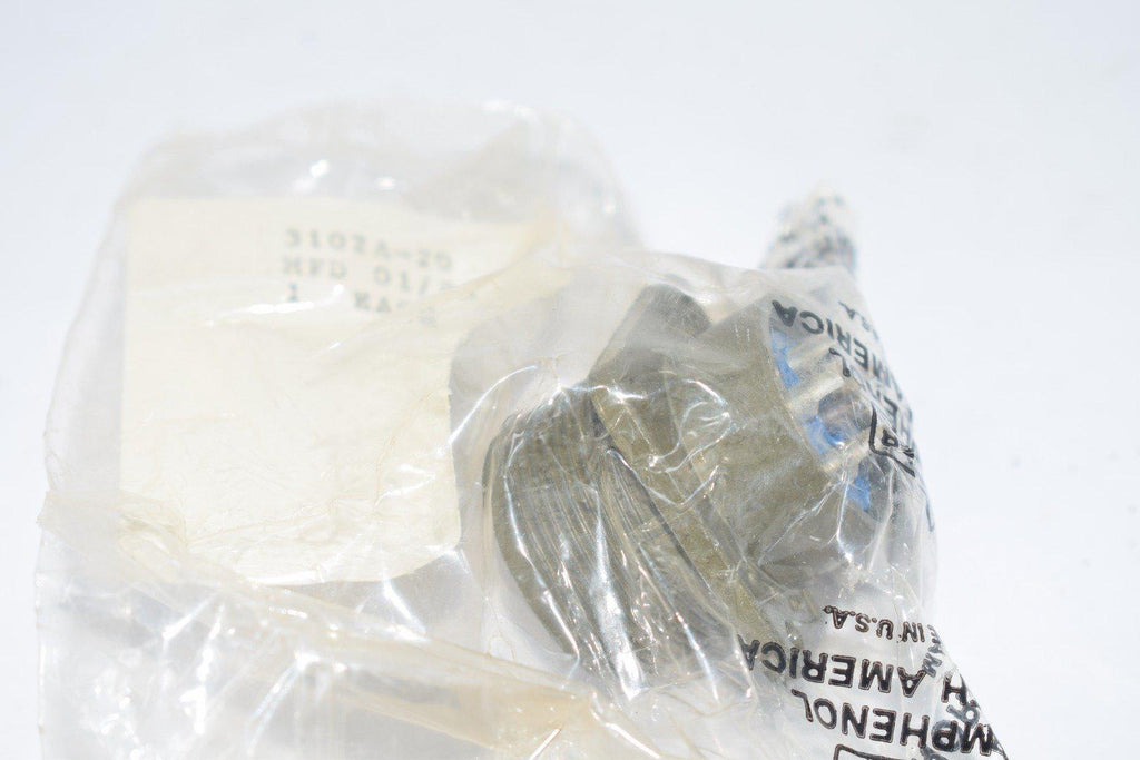 NEW Amphenol 97-3102A-20 Circular MIL Spec Connector Sz 20 Recept Shell Box Mount