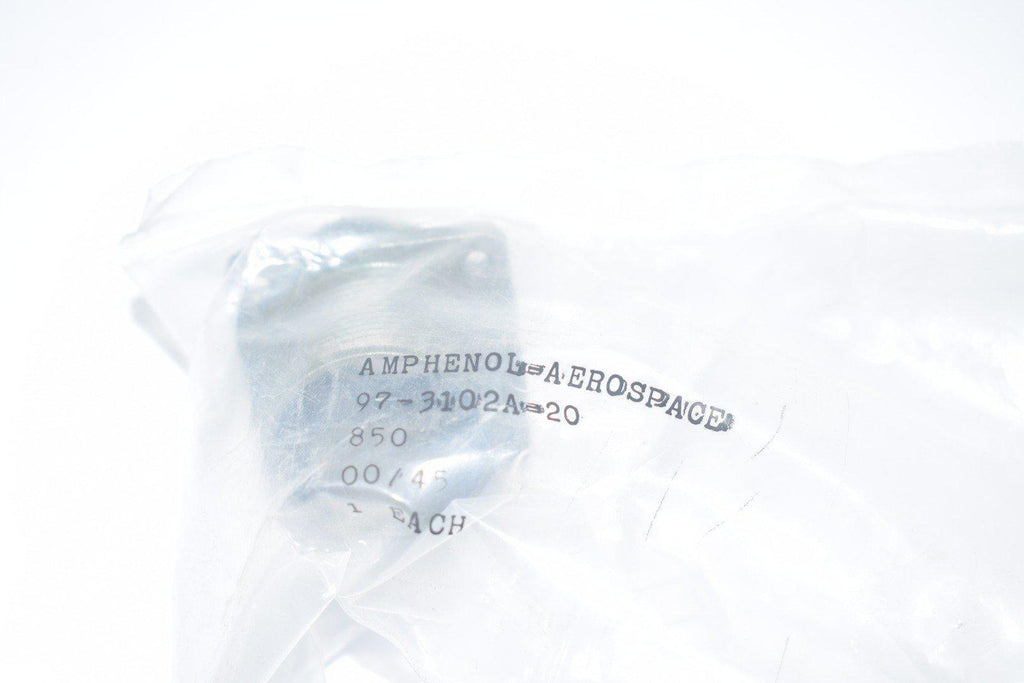 NEW Amphenol Industrial 97-3102A-20 Circular MIL Spec Connector Sz 20 Recept Shell Box Mount