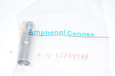 NEW Amphenol RF 122392RP RP-TNC Connector Jack, Male Pin 50Ohm Free Hanging (In-Line) Crimp