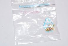 NEW Amphenol RF 132105 RF Connectors / Coaxial Connectors SMA BULKHEAD JACK .085 S/R GOLD