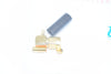 NEW Amphenol RF 132123 SMA Connector Plug, Male Pin 50Ohm Free Hanging (In-Line), Right Angle Solder
