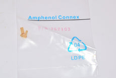 NEW Amphenol RF Division 262103 CONN MMCX PLUG R/A 50 OHM SOLDER