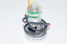 NEW Angar Scientific Model: 355002 Solenoid Valve. 24VDC, 60 PSI 677-0548-001