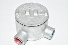 NEW Appleton GR-EFHC CONDUIT OUTLET BOX 1-INCH PIPE 2-Way