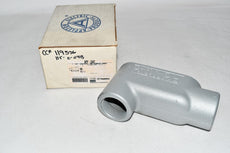 NEW APPLETON LB47 Conduit Body, Type: LB, Form 7, Size: 1-1/4'', Grayloy Iron