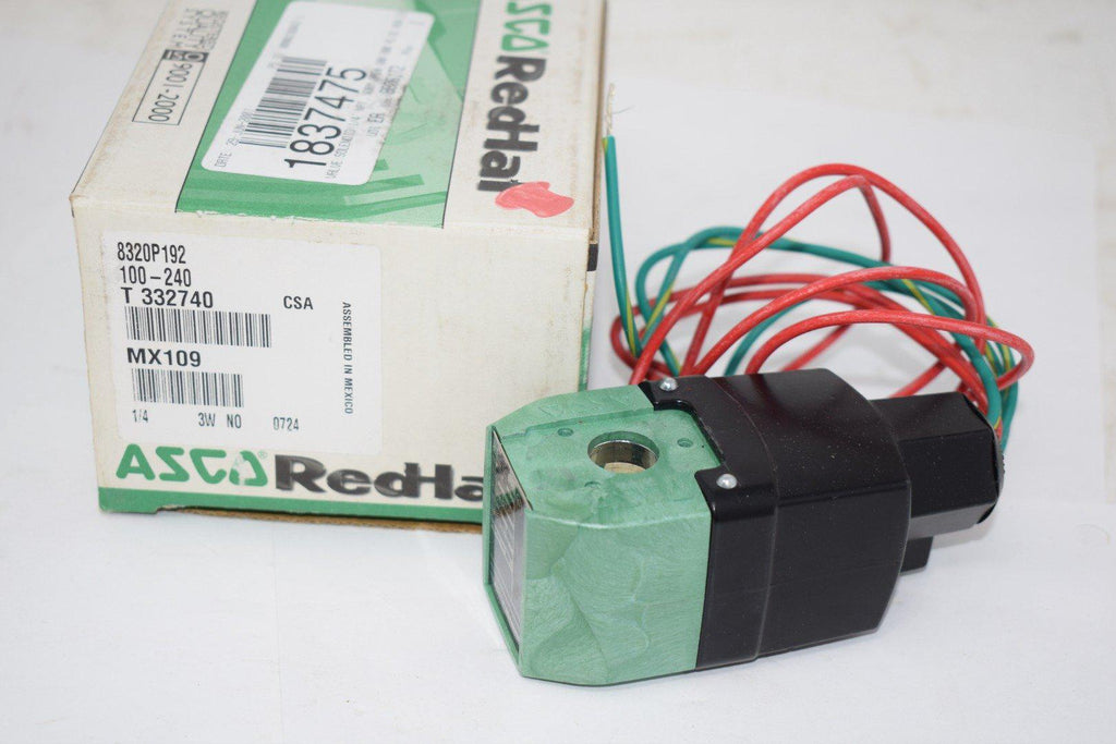 NEW Asco 8320P192 100-240 Solenoid Valve Coil Only 1/4 3W NO