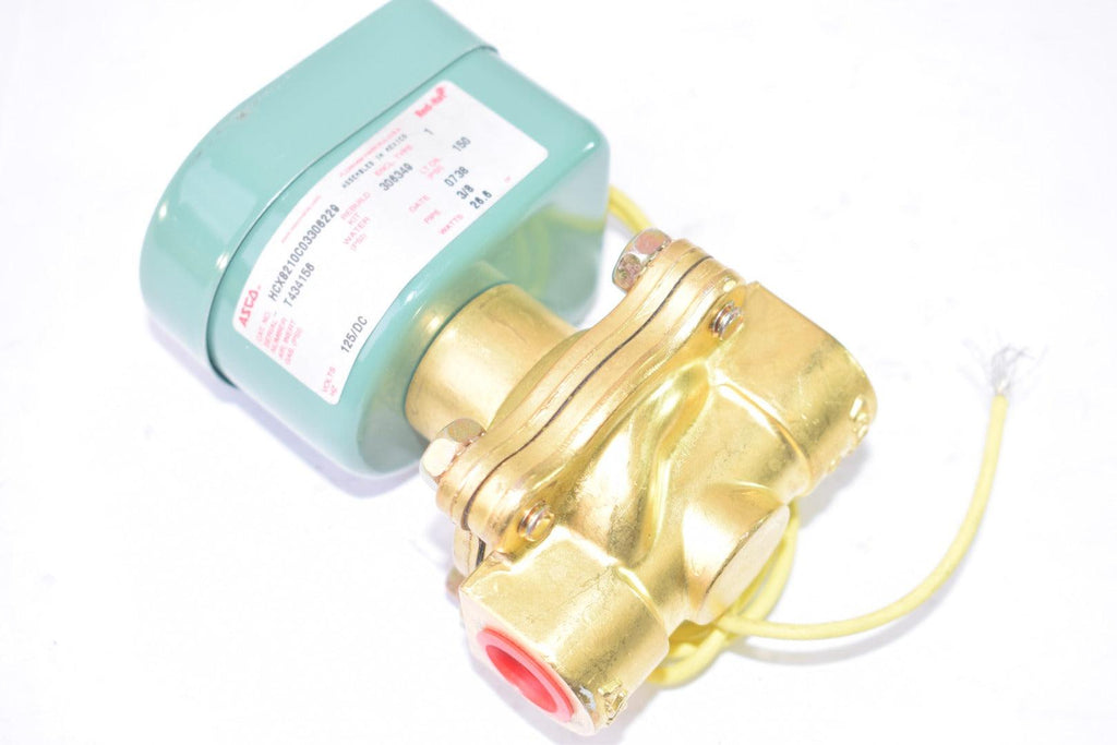 NEW ASCO HCX8210C03306229 Red-Hat Solenoid Valve 125V DC