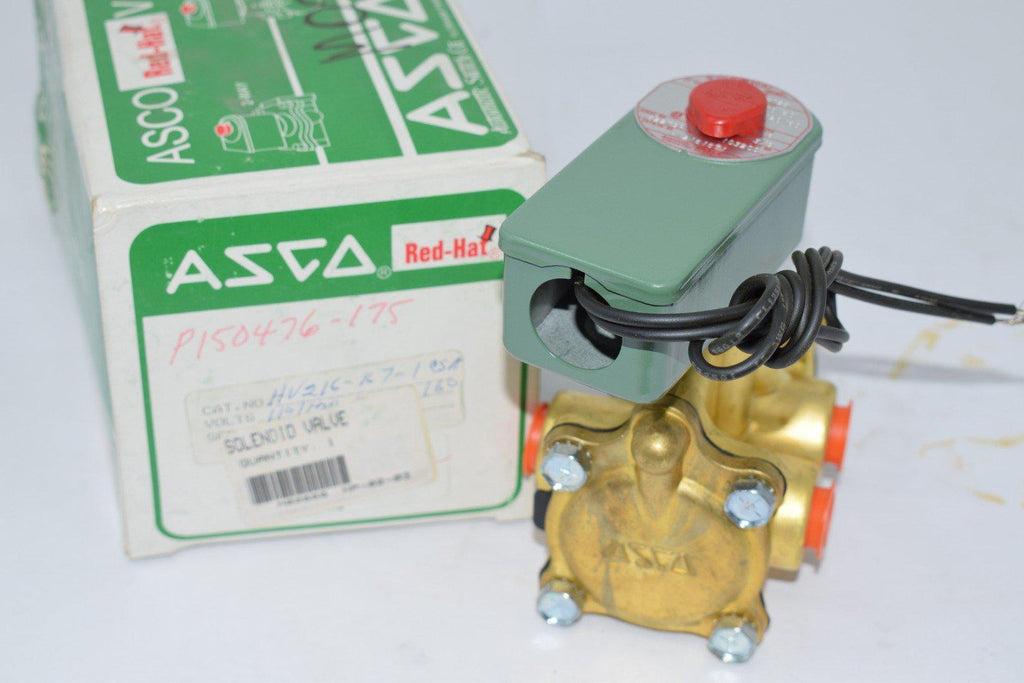 NEW Asco HV211671 Solenoid Valve 120/60 3/8'' 6W 10-125 Water HV216-167-1