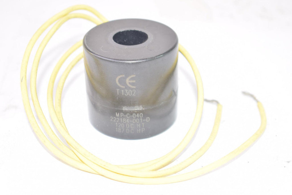 NEW ASCO MP-C-040 T1302 222184-001-D 120 D.C. HT Solenoid Coil