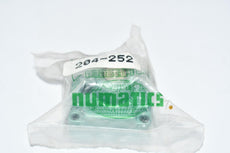 NEW ASCO NUMATICS 204-252 MK8 END CAP ASSEMBLY W/LHT 2 POS