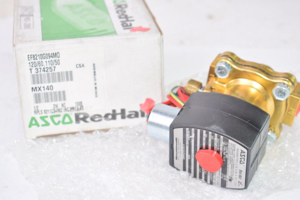 NEW ASCO Red-Hat EF8210G094M0 Solenoid Valve 1/2'' 150 PSI