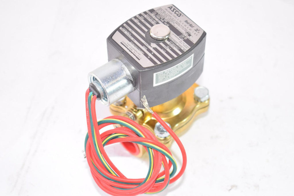 NEW ASCO Red-Hat Valve EF8210G094M0 Solenoid Valve 1/2'' 150 PSI