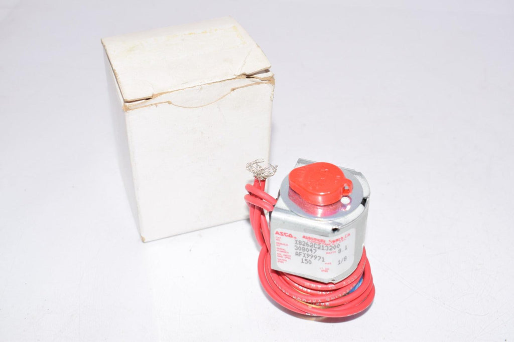 NEW ASCO X8262C213200 Solenoid Valve 8.1 Watt 150 PSI 1/8'' Pipe