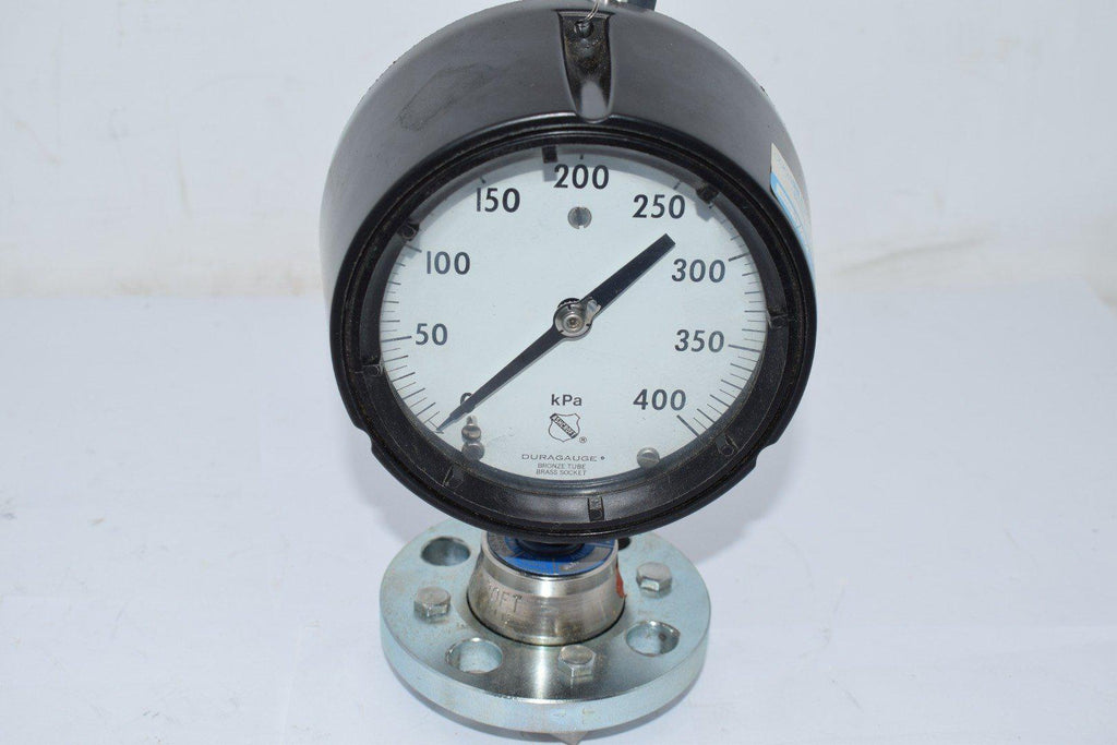 NEW Ashcroft 4-1/2'' Pressure Gauge 0-400 kPa Type 102 Mount