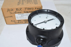 NEW Ashcroft 45-1010-S-02L-30# 4-1/2'' Pressure Gauge 30# 316 Tube SKT