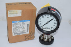 NEW Ashcroft 451279SS-04L 0-60 PSI 4-1/2'' Pressure Gauge 1/2'' NPT Lower 10100SS04TXCG