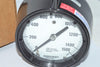 NEW Ashcroft Duragauge 45-127SS-04B-1500# Pressure Gauge, 4-1/2'' 316 Tube SKT