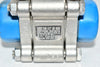 NEW ATI Controls 1/2'' 2000 PSI 57A2L Ball Valve, No Handle
