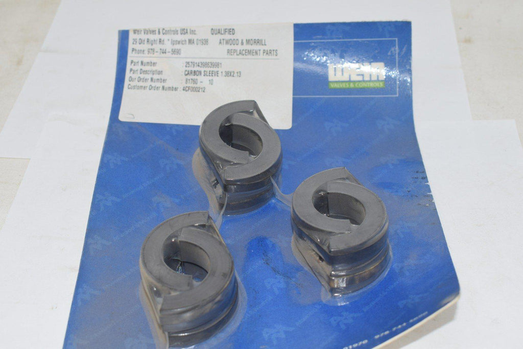 NEW ATWOOD & MORRILL 257914398639981 Carbon Sleeve 1.38x2.13 Seal