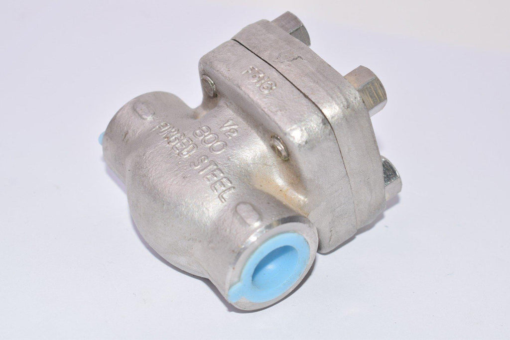 NEW, AVCO 3826 1/2'' Check Valve F-316, 316HF-S Forged Steel, 800WP
