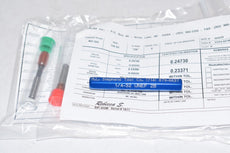 NEW BALAX 1/4-32 UNEF 2B Thread Plug Gage Assembly GO .2297 x NOGO .2339