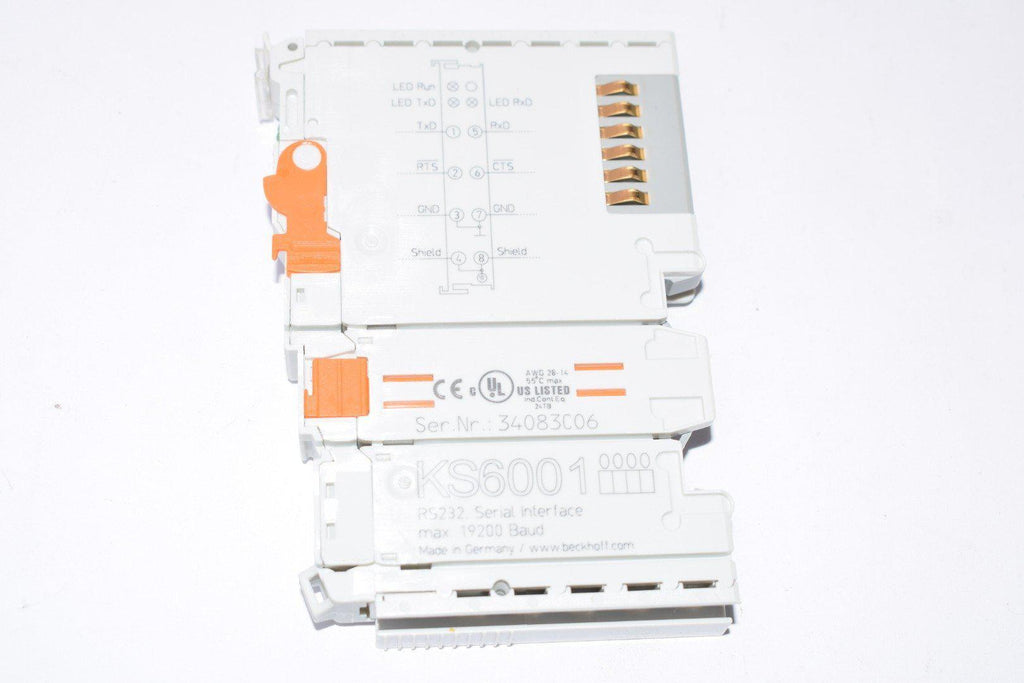 NEW Beckhoff KS6001 RS232 Serial interface 500 V