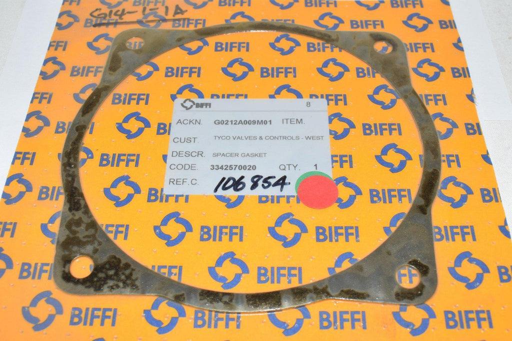 NEW Biffi G0212A009M01 Spacer Gasket 3342570020