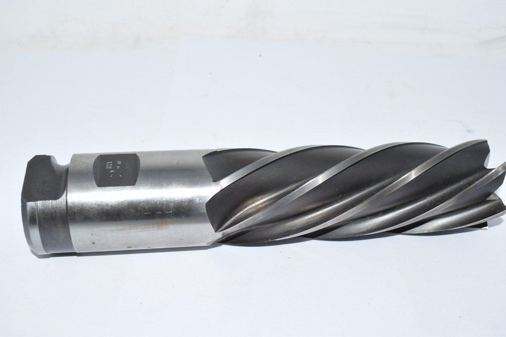 NEW Brubaker 2'' End Mill L.H. 9-D 6 Flute 9-3/4'' OAL Left Hand