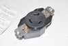 NEW Bryant 708020FR Locking Receptacle 2P 3W Grounding 20A 480 VAC