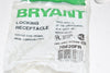 NEW Bryant 708020FR Locking Receptacle 2P 3W Grounding 20A 480 VAC