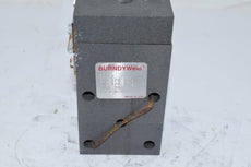 NEW Burndy Weld B-228 Type BCC-2 Weld Metal Mold, 1/0 AWG Conductor, Horizontal Cable Tap to Horizontal Cable Run