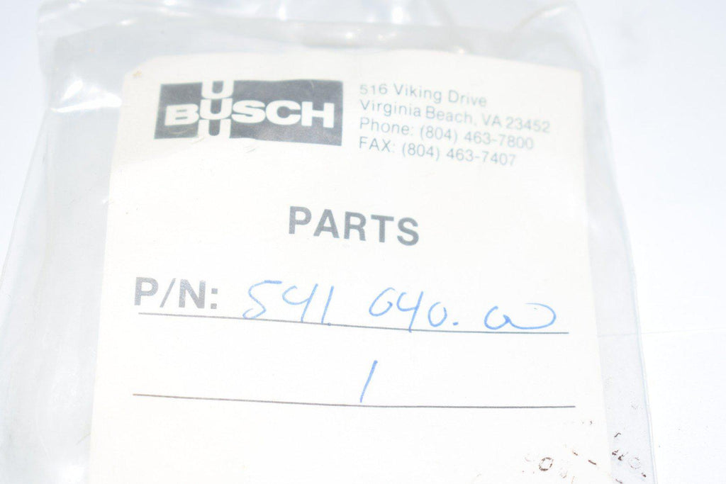 NEW Busch 541.040.00 Exhaust Valve Part