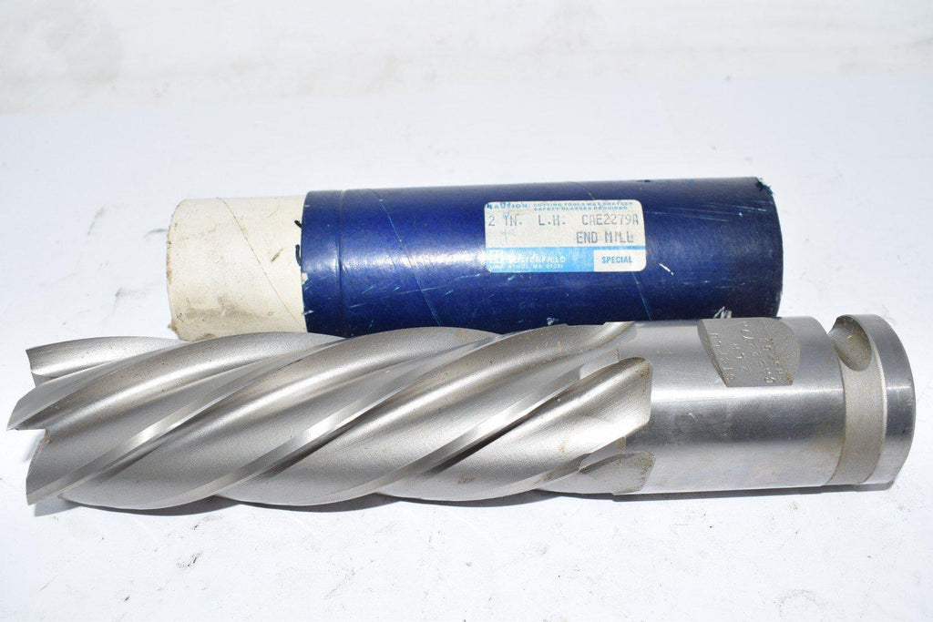 NEW Butterfield CAE2279A 2'' L.H. End Mill LOC 6'' OAL 10'' 6 Flute