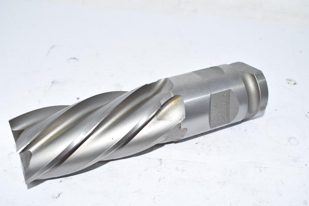 NEW Butterfield L.H. 2'' End Mill LOC 4'' Combo Shank 6-Flutes HSS CAE2276A