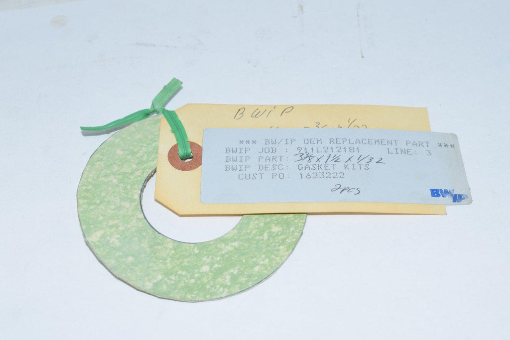 NEW BW/IP 3-3/8 x 1-1/2 x 1/32'' Gasket Kit 911L212181