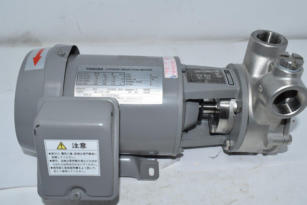 NEW Cascade Pump MC-25S4 LH 1450 RPM AICHI Pump, Toshiba 3 Phase Motor 220V FCKLK8