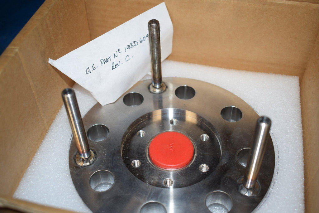 NEW Ceramic Seals GE Turbine TDC-000-592 Flange, Window Brazed Assembly Rods Fitted