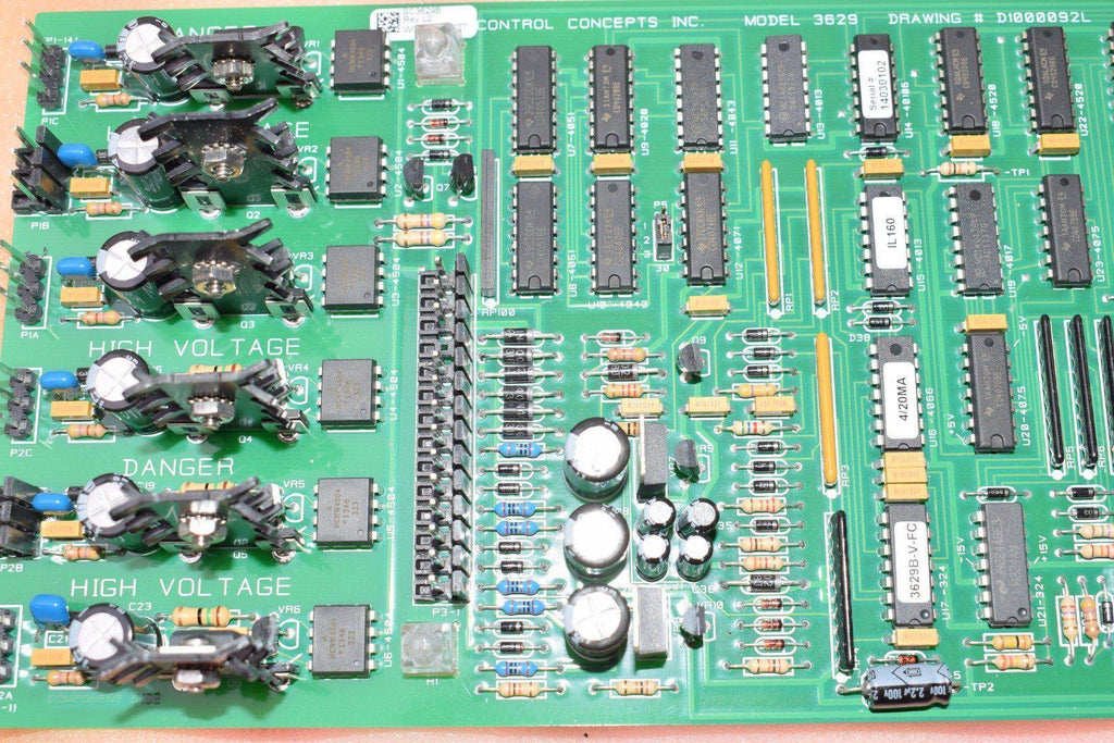 NEW Control Concepts Model 3629, Circuit Board, CPU Board