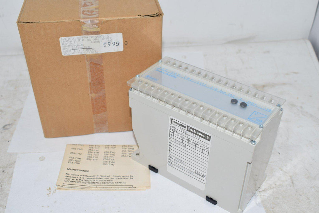 NEW Crompton Instruments, Paladin, 256-TTVU Transducer Module 0-120 Volts