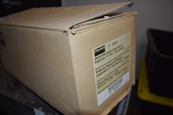 NEW DAYTON 4ZX47 Lever Chain Hoist, 3000 lb. Load Capacity