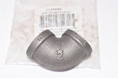 NEW Elbow Fitting, 90 Degree, 1/2'', Black, Plumbers Fitting