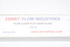 NEW Ernst Flow Industries, Part: CA-9 , Reflex Glass, Level Gauge Glass