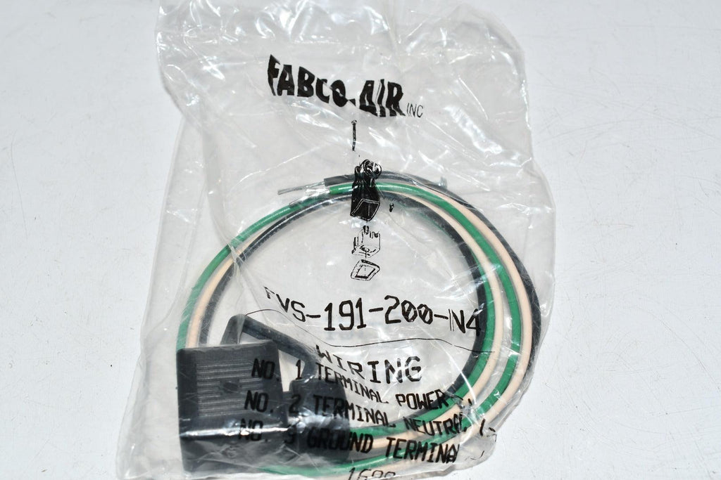 NEW Fabco FVS-191-200-N4 Solenoid Valve Connector