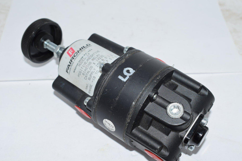 NEW FAIRCHILD 14232 MODEL 14 POSITIVE/NEGATIVE BIAS RELAY -18 TO +30 1/4'' NPT