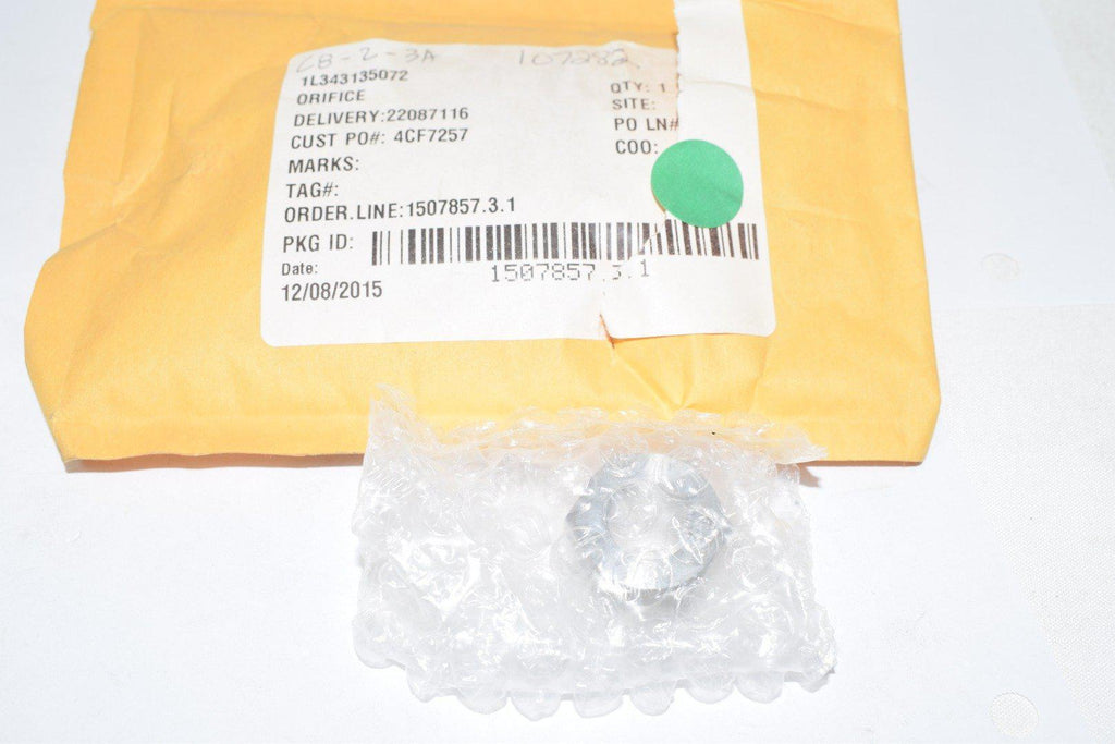 NEW Fisher 1L343135072 Orifice O-ring seat Valve part MPW EMERSON