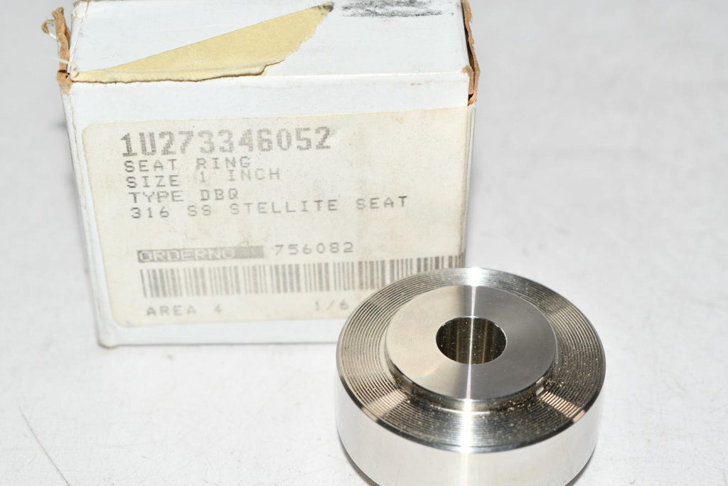 NEW Fisher 1U273346052 Valve Seat Ring 1'' 316SS